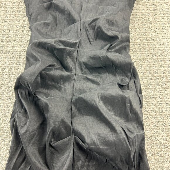 Jolie Dress Women Size 14 Black Ruffled Ruffles Cocktail Party One Shoulder - Picture 2 of 10